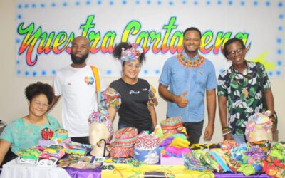 Día de la Afrocolombianidad con los atuendos de la diseñadora Sharlyn Bayter