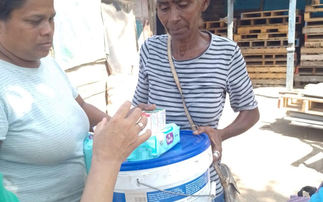 Solidaridad con los Damnificados por el Incendio en Henequen, Sector Tanga Mojada