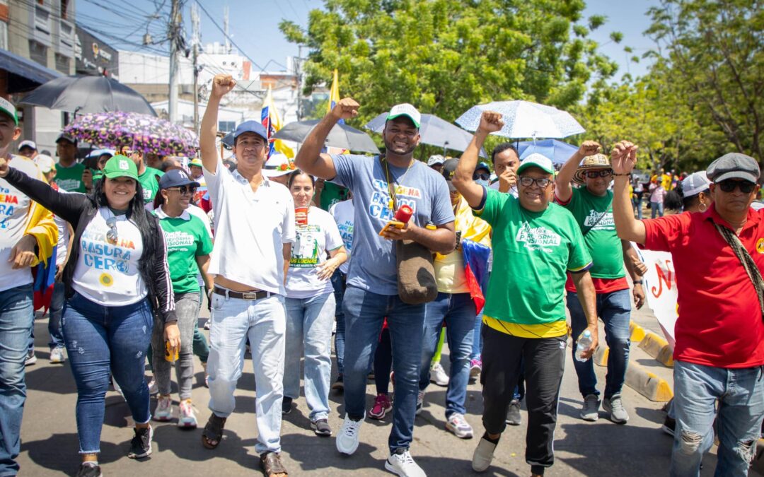 Una Voz Unida: Movilización Masiva en Cartagena por el Cambio