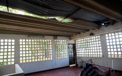 ¡Se desploma la Biblioteca Caimán! Comunidad clama por justicia social y recuperación urgente del espacio cultural en La Puntilla